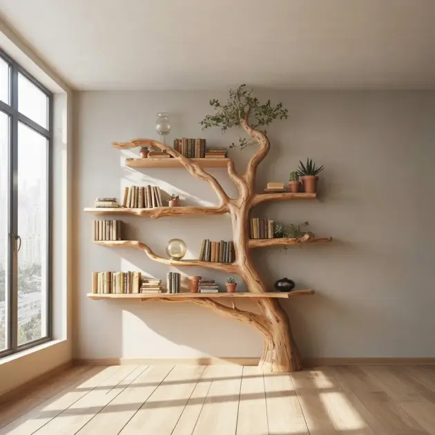 Bookshelf Hardwood Arbor Theme Studio Crafted Reader Focused