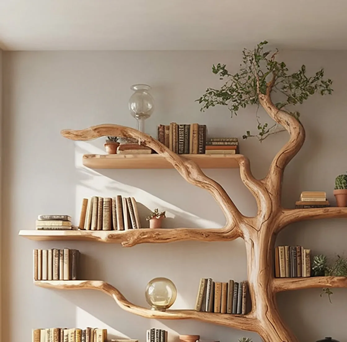 Bookshelf Hardwood Arbor Theme Studio Crafted Reader Focused - Image 3