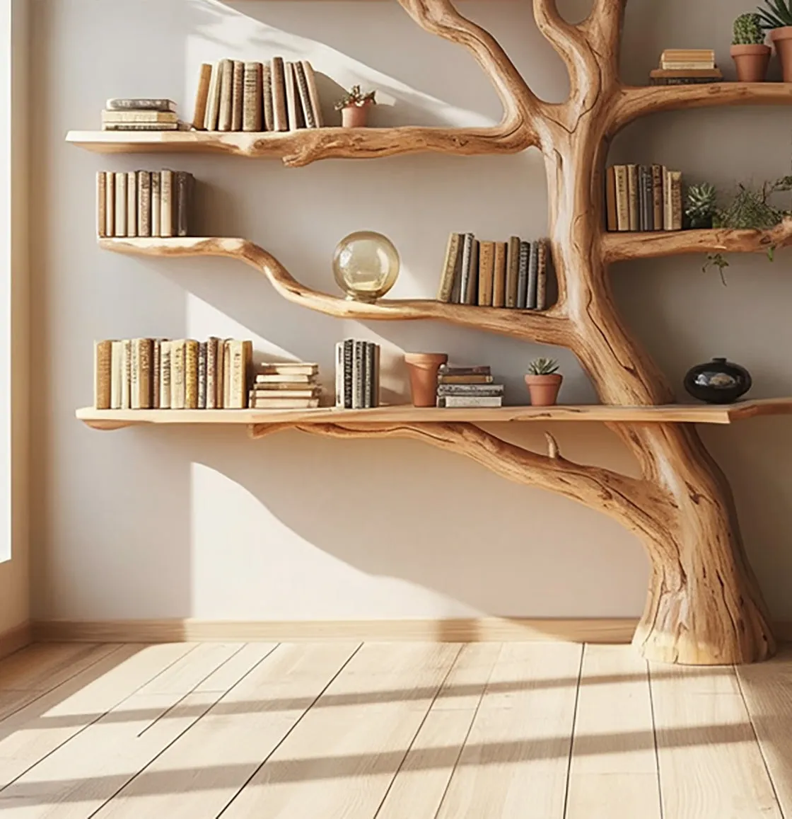 Bookshelf Hardwood Arbor Theme Studio Crafted Reader Focused - Image 4